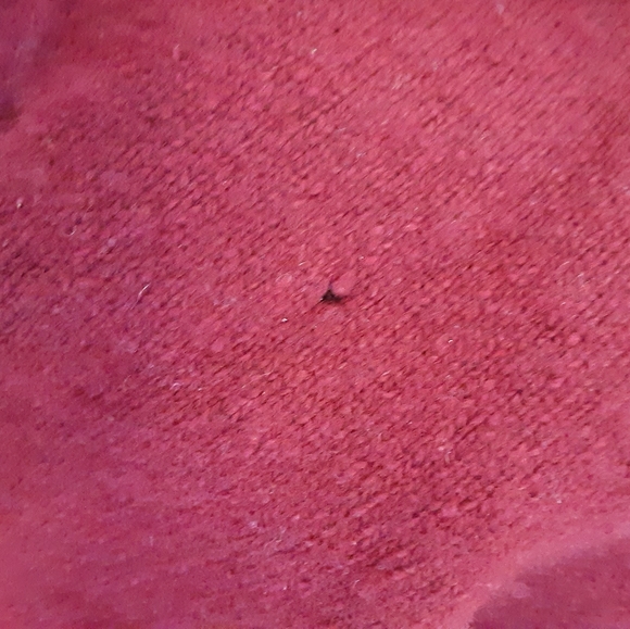 Vintage 100% Cashmere Red Dress with Belt - Picture 7 of 9